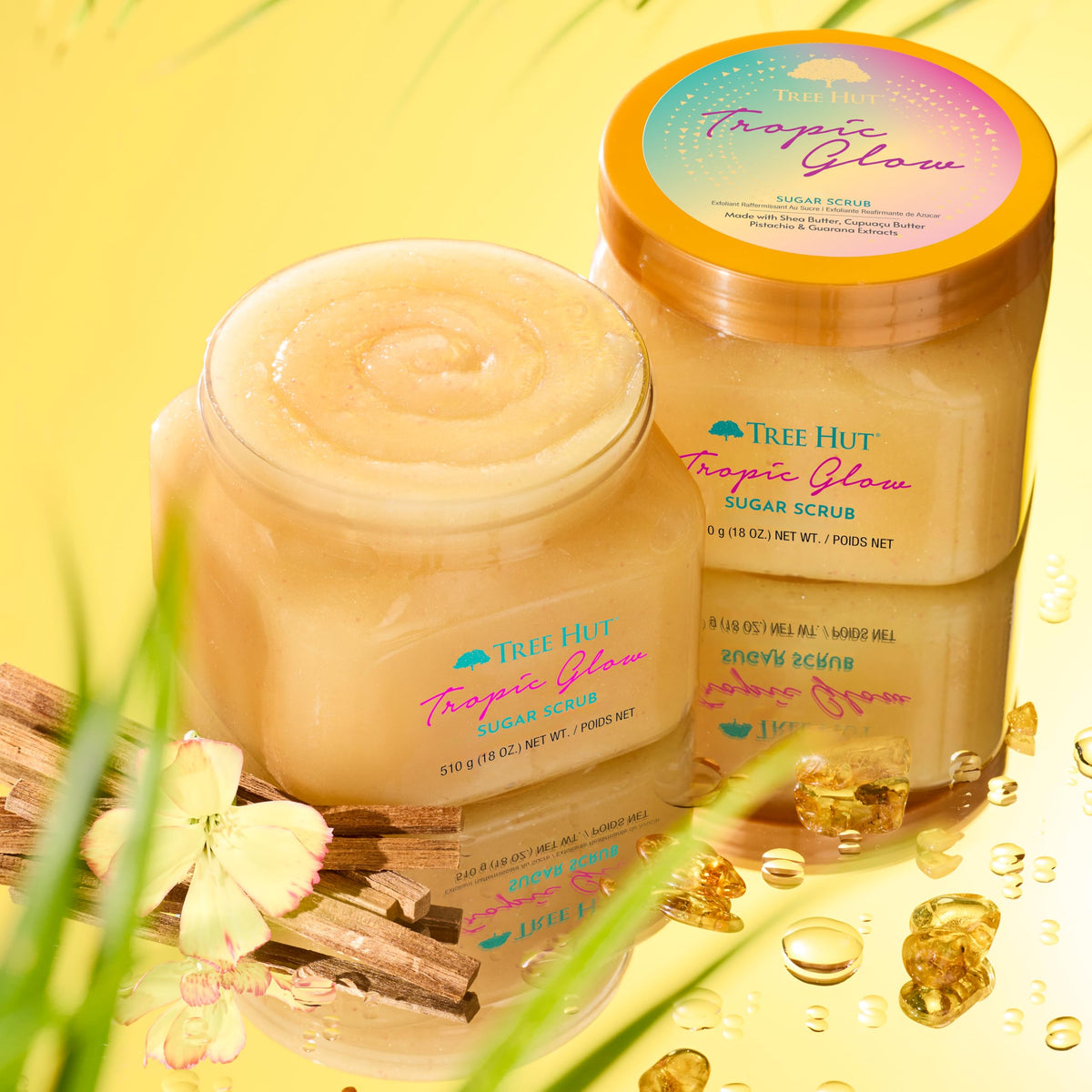 Tree Hut Body Scrub, Vanilla, 18 Oz