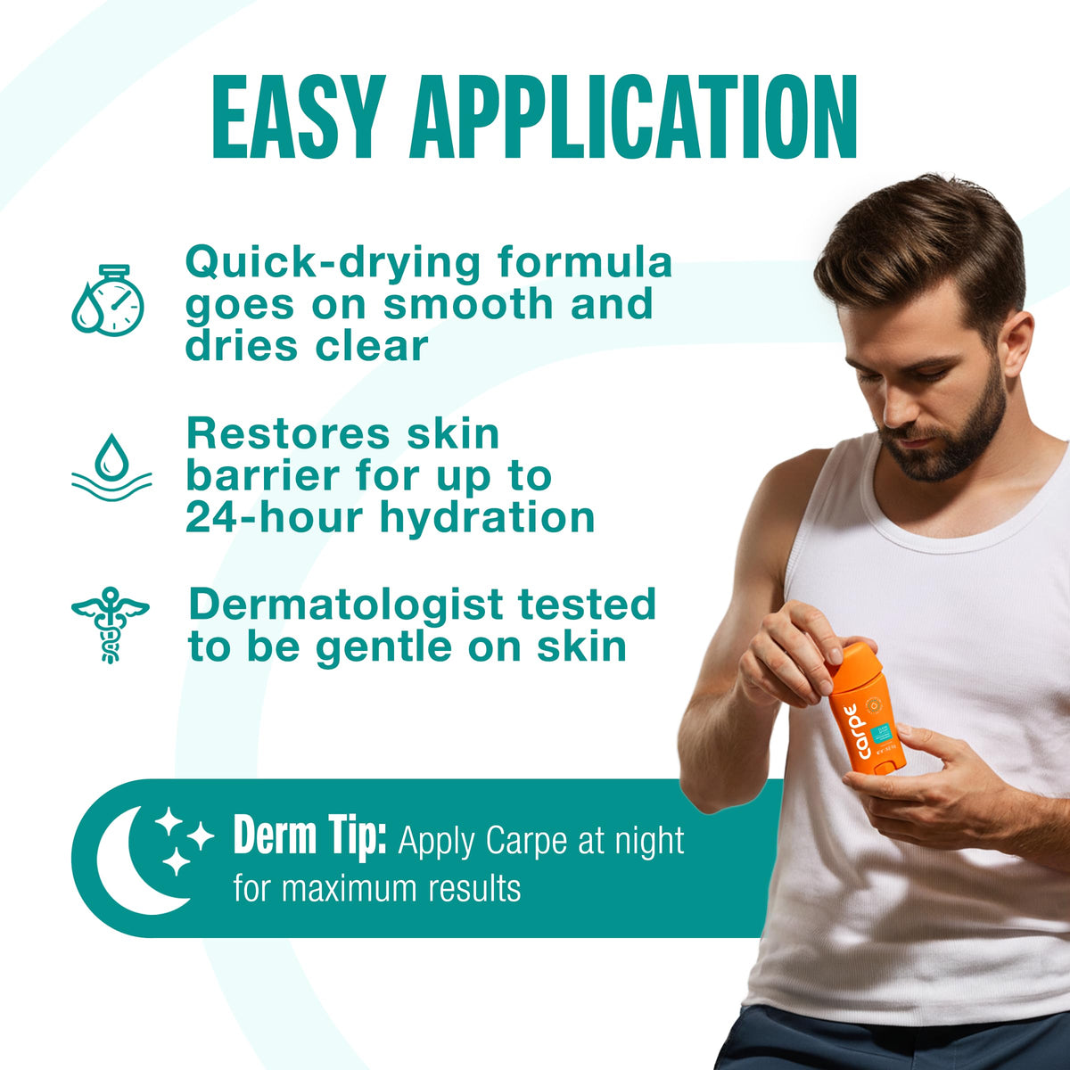 Carpe 100-Hour Antiperspirant Deodorant for Women - Coconut Vanilla