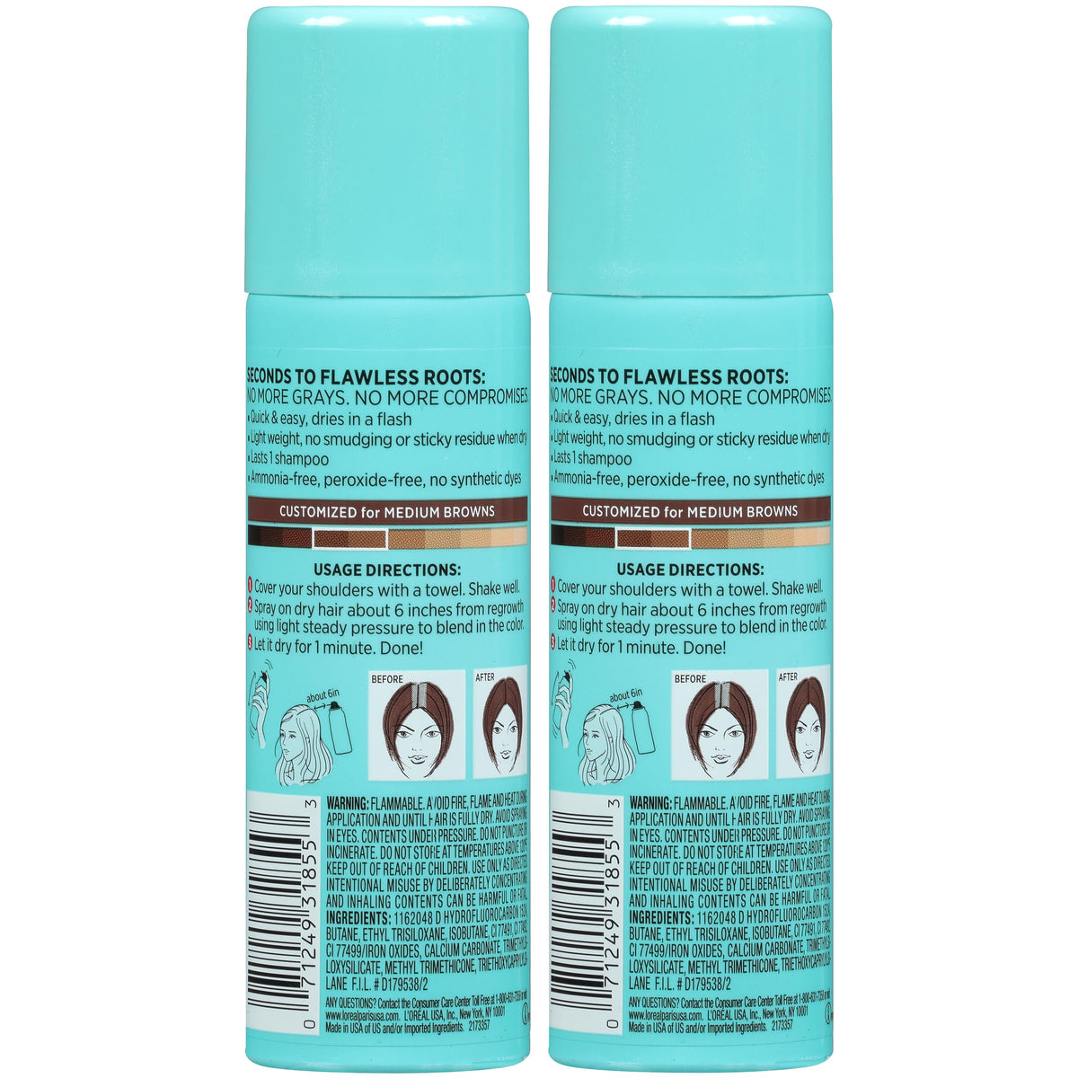 L'Oreal Paris Magic Root Gray Hair Cover Up, Dark Blonde, 2 oz