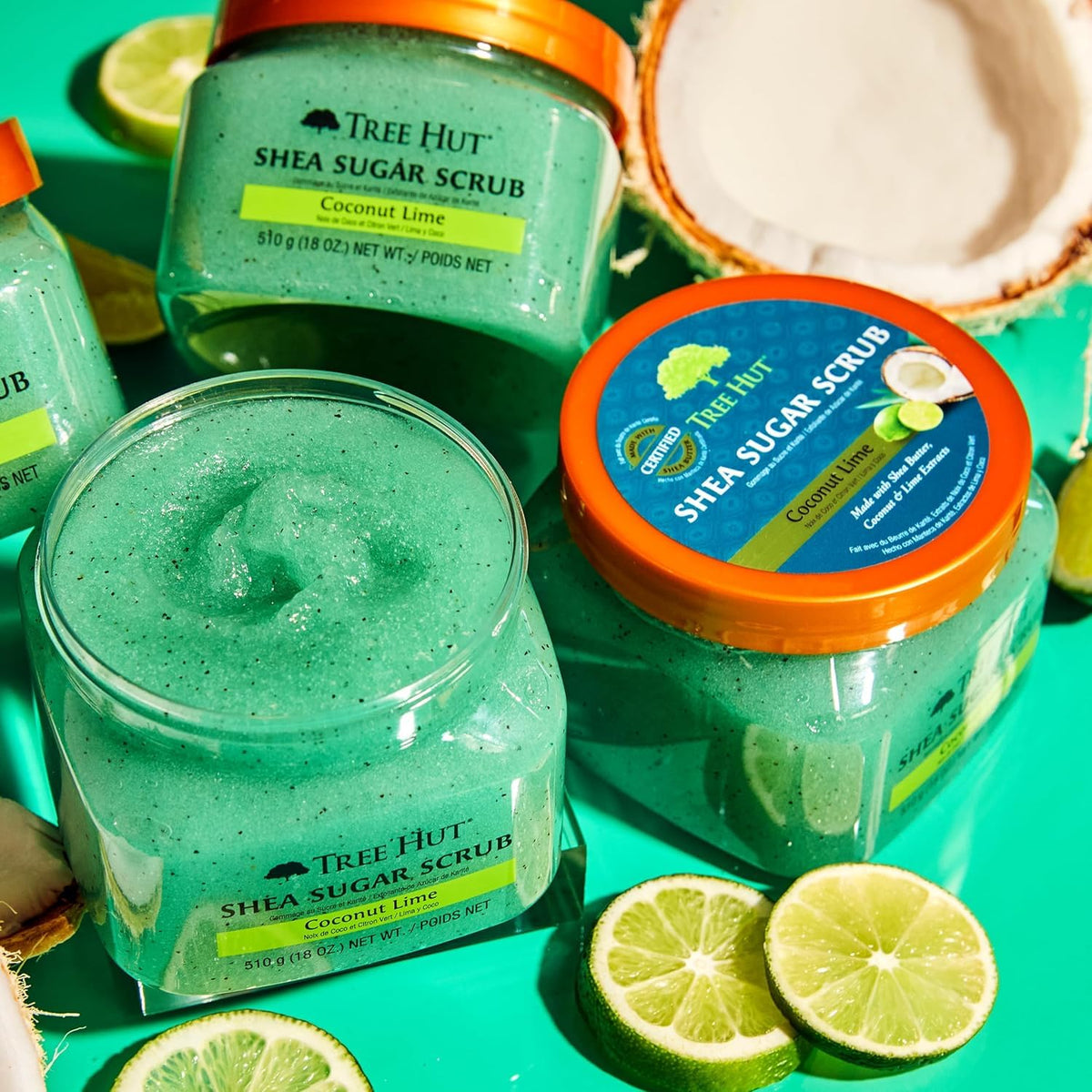 Tree Hut Body Scrub, Vanilla, 18 Oz