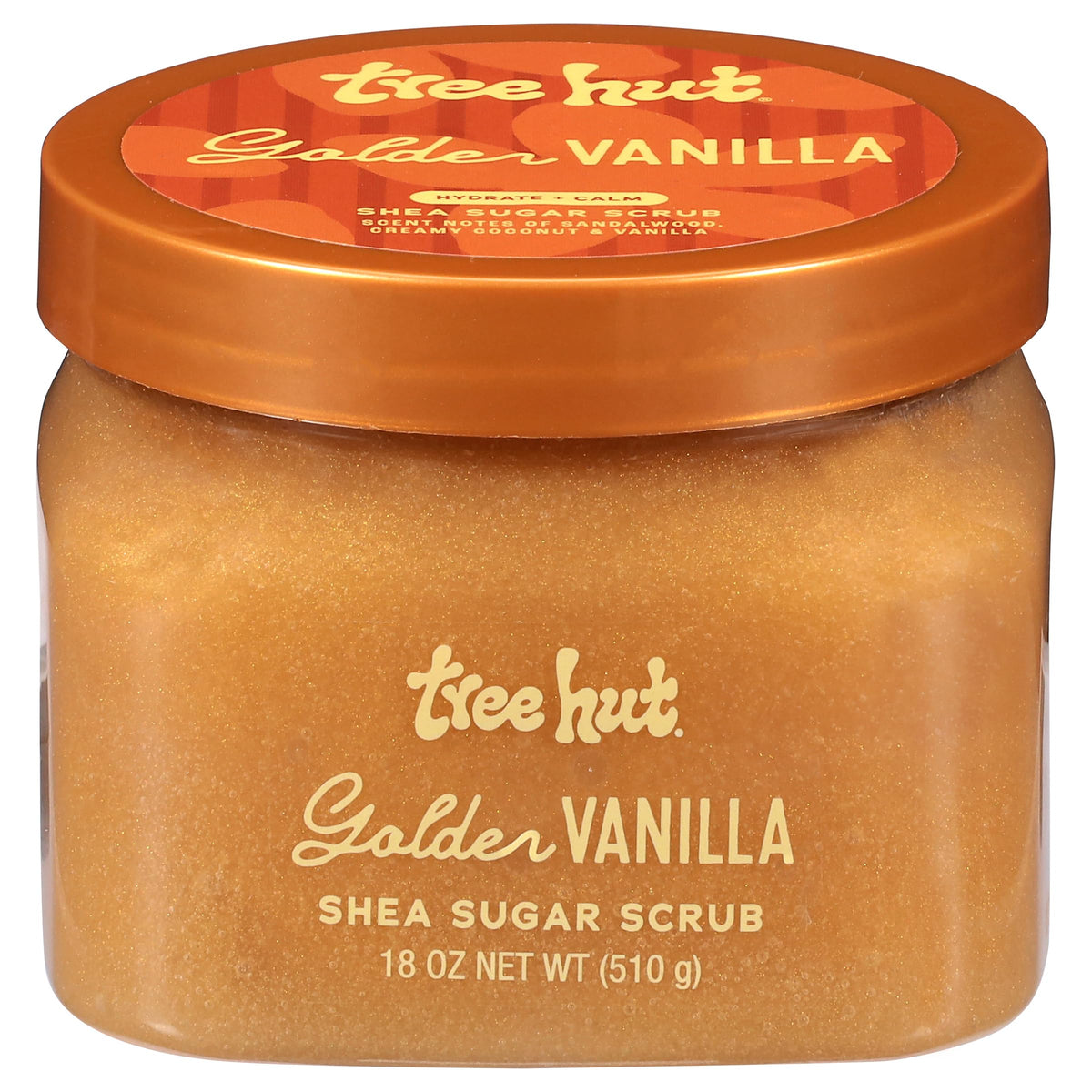 Tree Hut Body Scrub, Vanilla, 18 Oz
