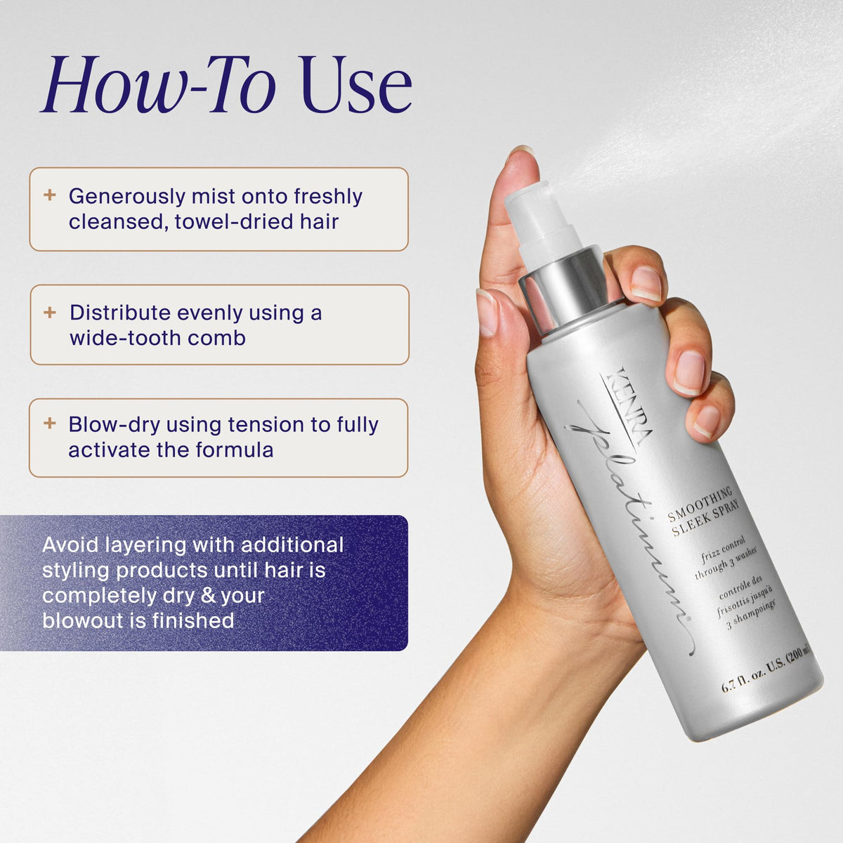 Kenra Professional Volume Spray 25 | Super Hold Finishing & Styling Hairspray | Flake-free & Fast-drying | Wind & Humidity Resistance | All Hair Types