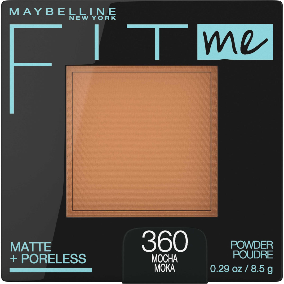 Maybelline Fit Me Matte + Poreless Pressed Face Powder Makeup & Setting Powder, Natural Ivory, 1 Count
