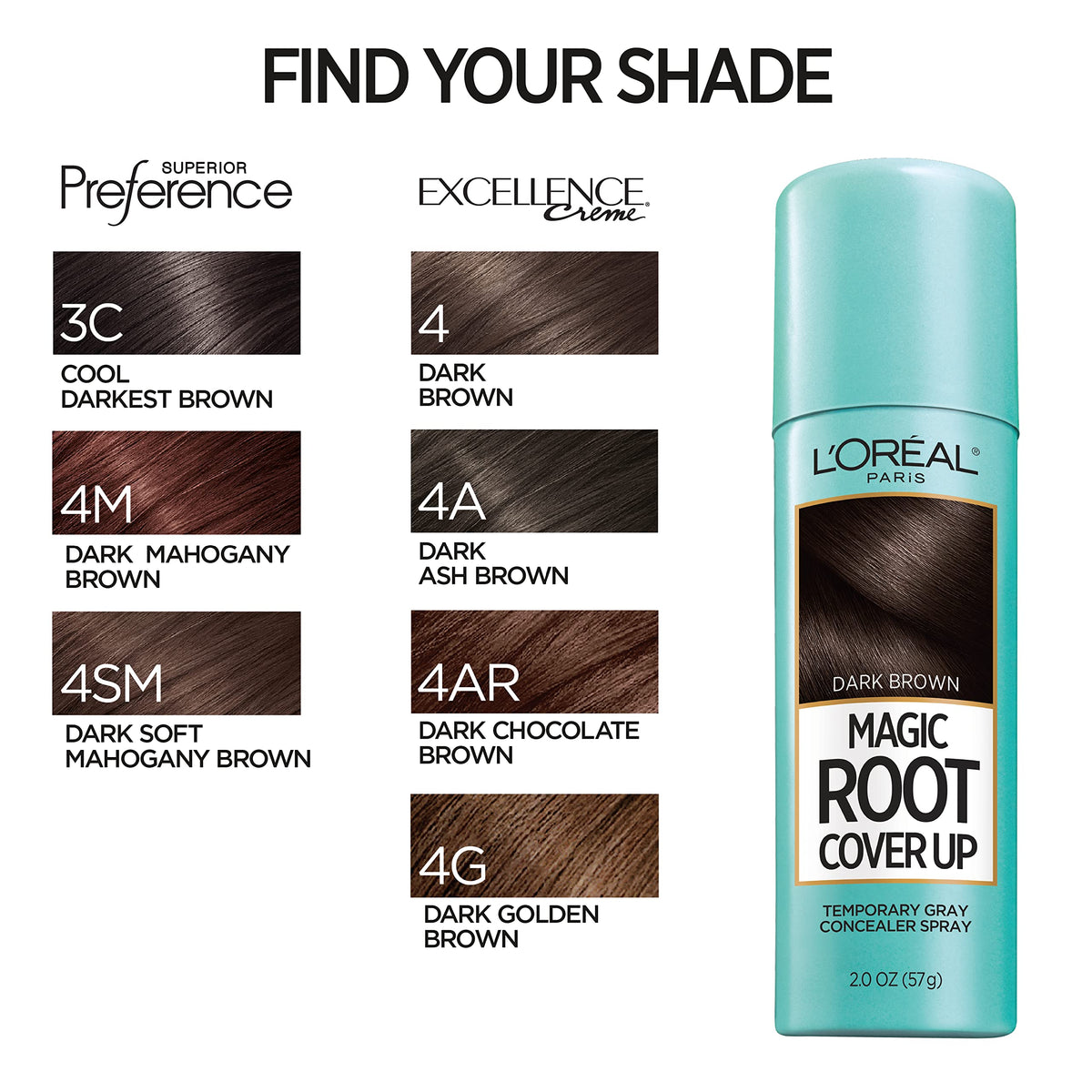 L'Oreal Paris Magic Root Gray Hair Cover Up, Dark Blonde, 2 oz