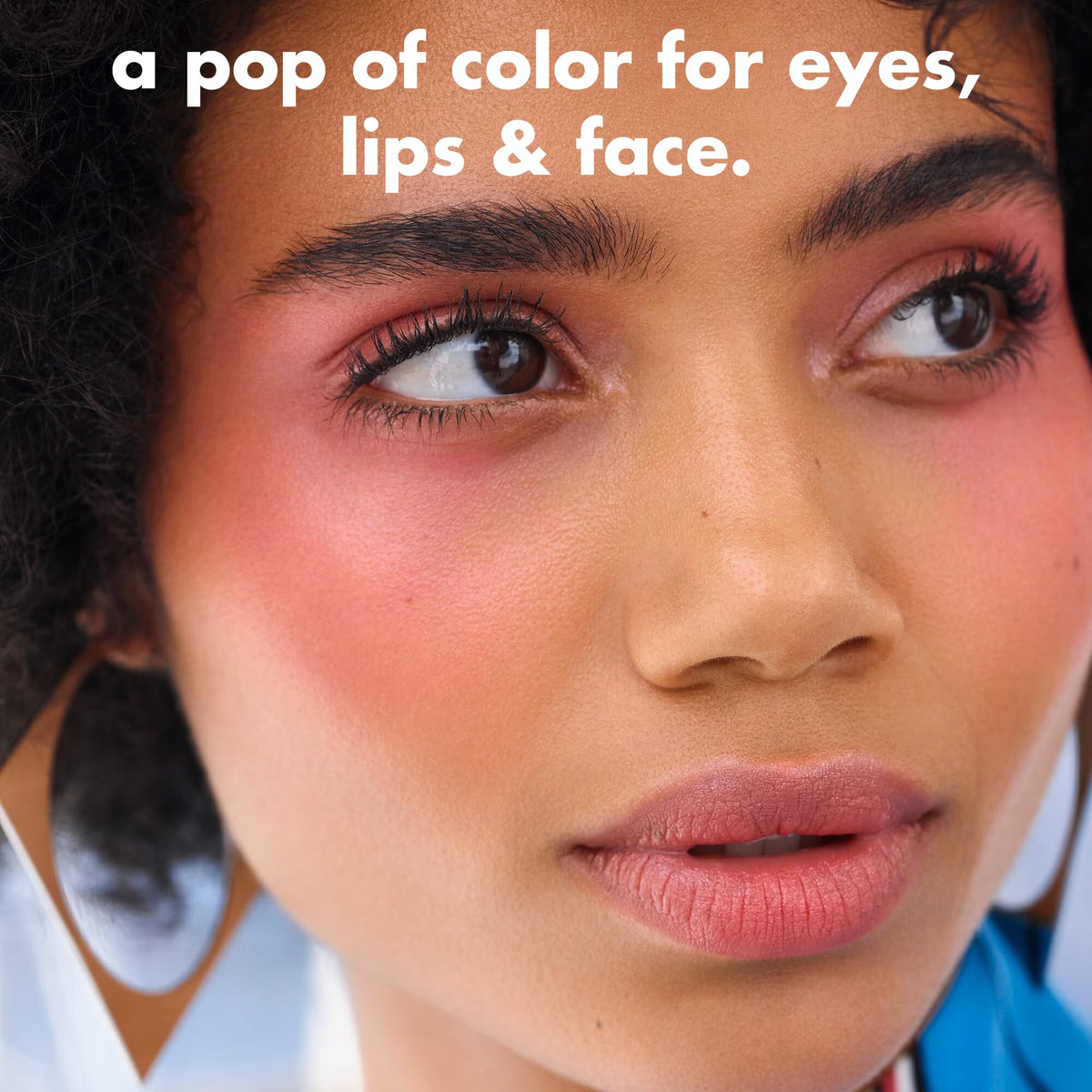 e.l.f. Monochromatic Multi Stick, Cream-to-Powder, Dazzling Peony