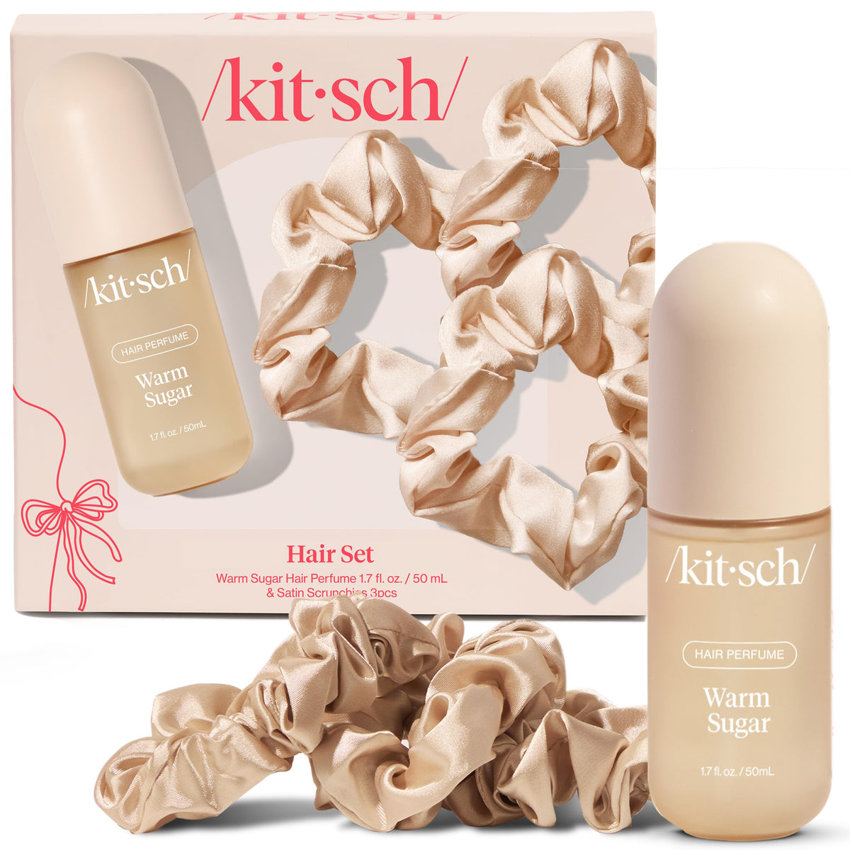 Kitsch Hair Perfume for Women – Hair Spray & Body Mist – Amber Shores, 50mL