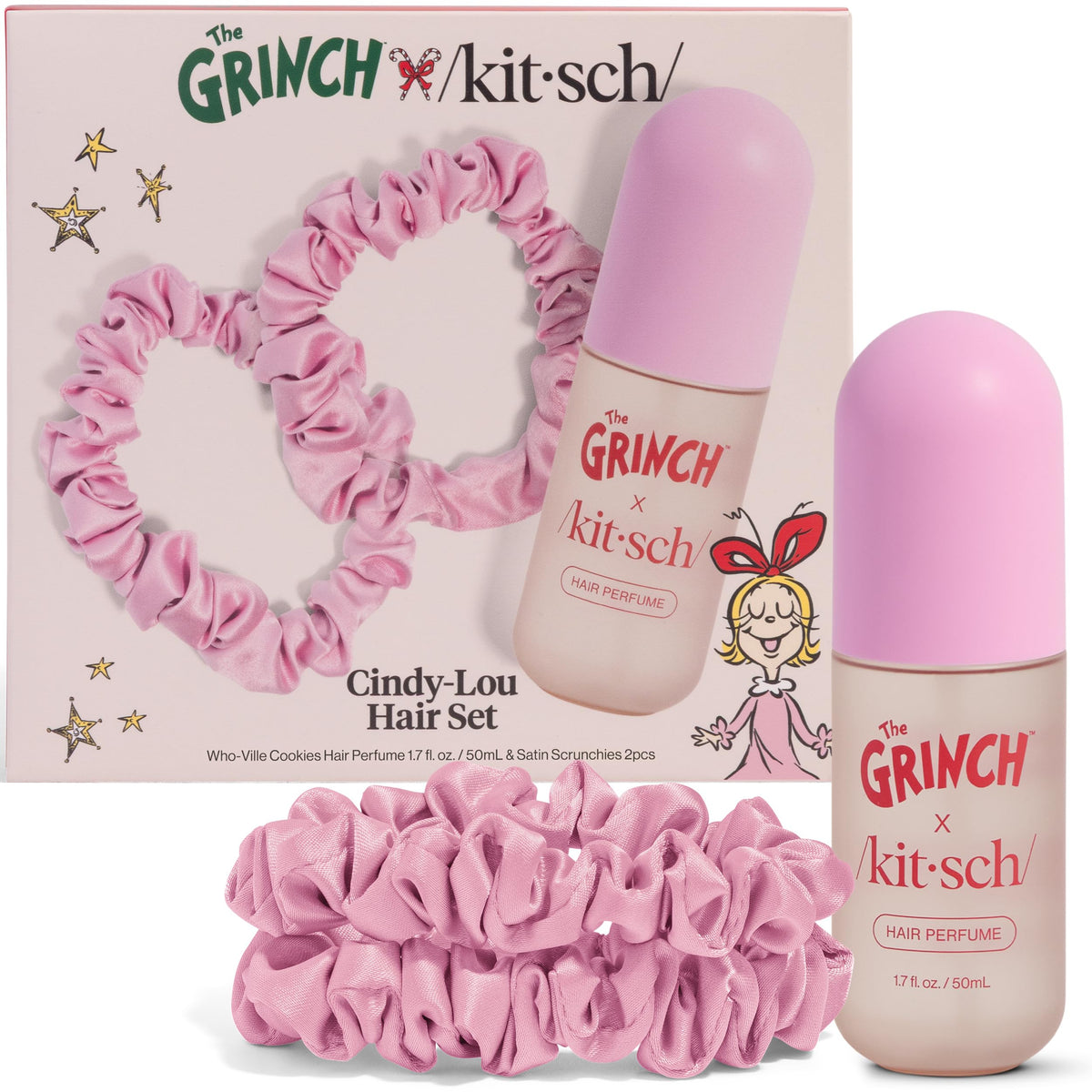 Kitsch Hair Perfume for Women – Hair Spray & Body Mist – Amber Shores, 50mL