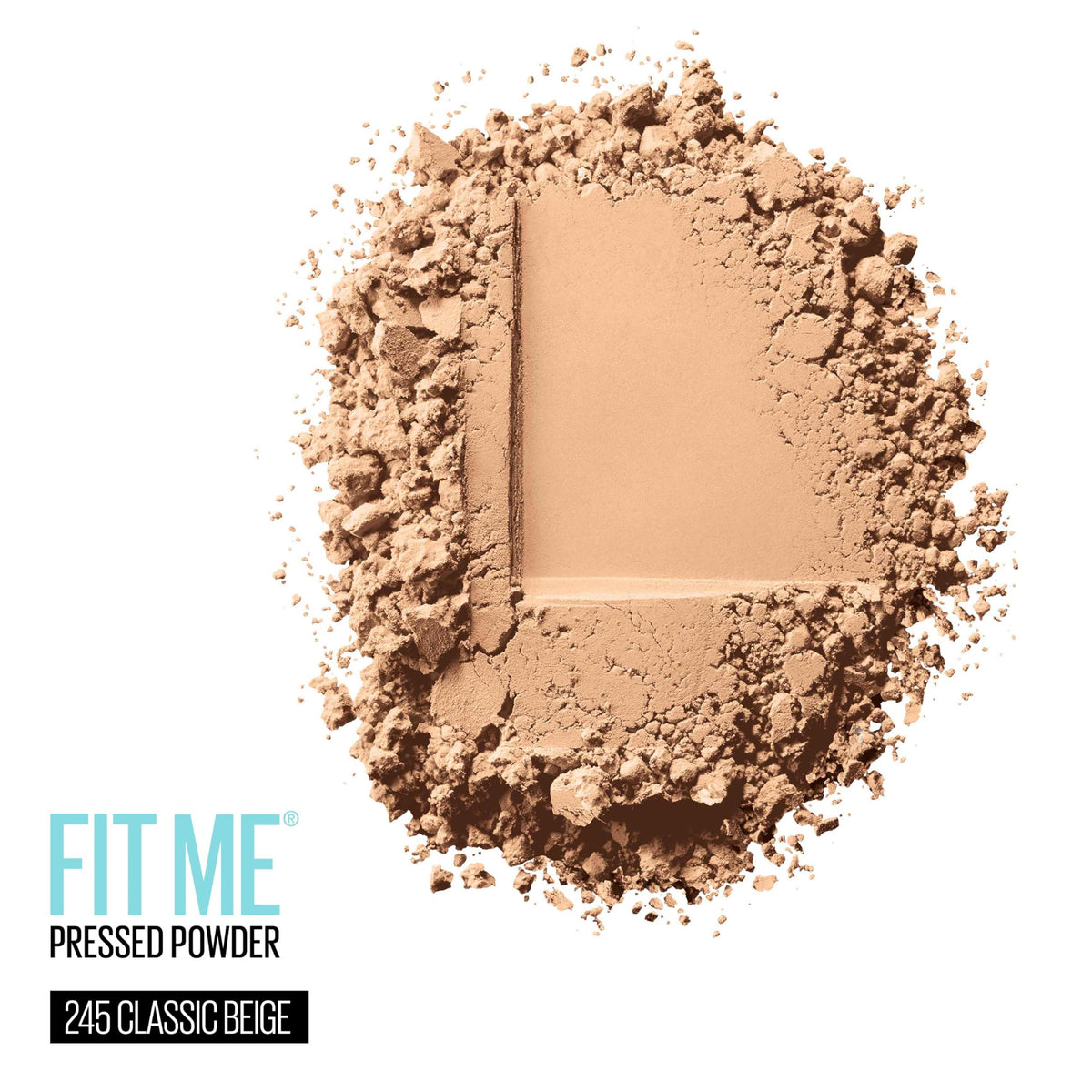 Maybelline Fit Me Matte + Poreless Pressed Face Powder Makeup & Setting Powder, Natural Ivory, 1 Count