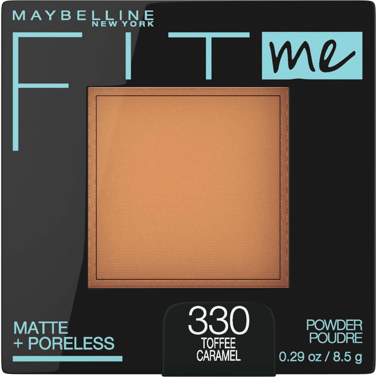 Maybelline Fit Me Matte + Poreless Pressed Face Powder Makeup & Setting Powder, Natural Ivory, 1 Count