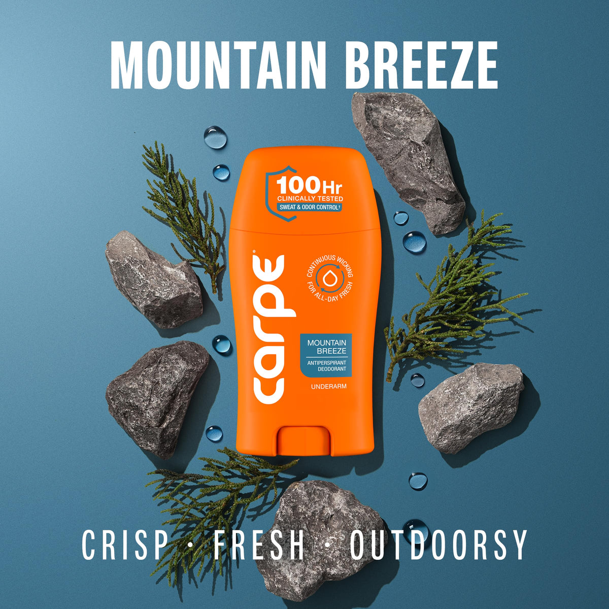 Carpe 100-Hour Antiperspirant Deodorant for Women - Coconut Vanilla