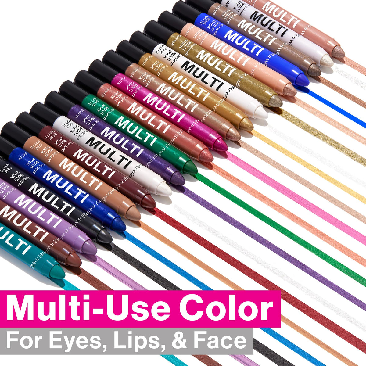 wet n wild Color Icon Cream Eyeliner Eyeshadow Multi-Stick, Moisturizing, Nourishing Velvety Cream-to-Powder Buildable & Blendable Formula, Cruelty-Free & Vegan - Brown Sugar