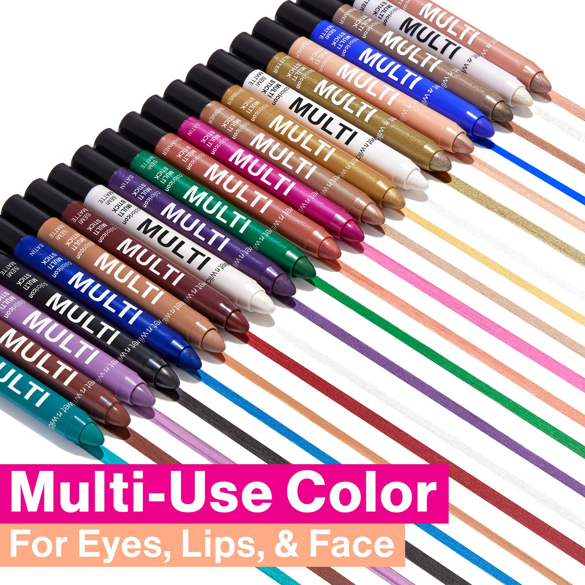 wet n wild Color Icon Cream Eyeliner Eyeshadow Multi-Stick, Moisturizing, Nourishing Velvety Cream-to-Powder Buildable & Blendable Formula, Cruelty-Free & Vegan - Brown Sugar