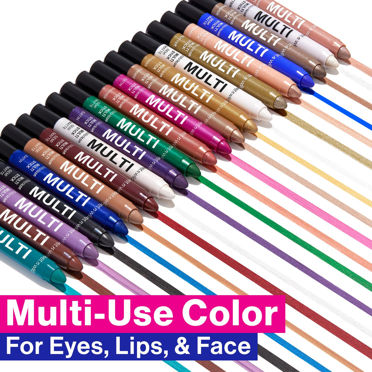 wet n wild Color Icon Cream Eyeliner Eyeshadow Multi-Stick, Moisturizing, Nourishing Velvety Cream-to-Powder Buildable & Blendable Formula, Cruelty-Free & Vegan - Brown Sugar
