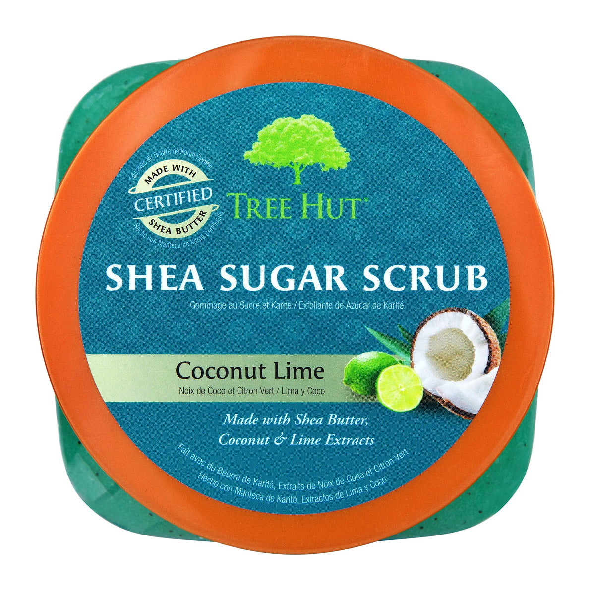 Tree Hut Body Scrub, Vanilla, 18 Oz